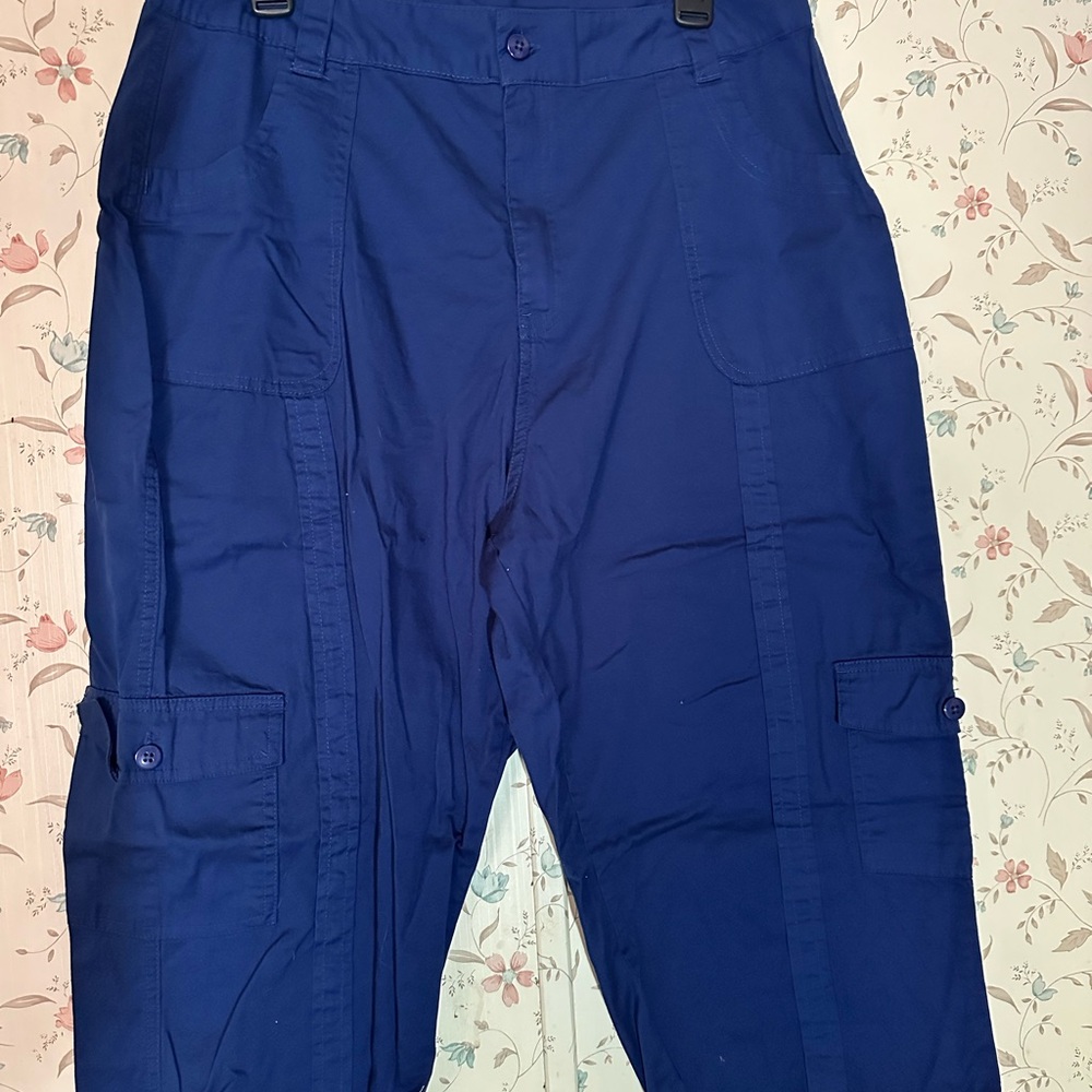 Anthony Richards Deep Blue Capris